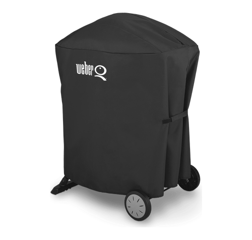 Weber - Q Cover (Suits Q100/1000 & Q200/2000 Series with Portable Cart) - The Home Of Fire